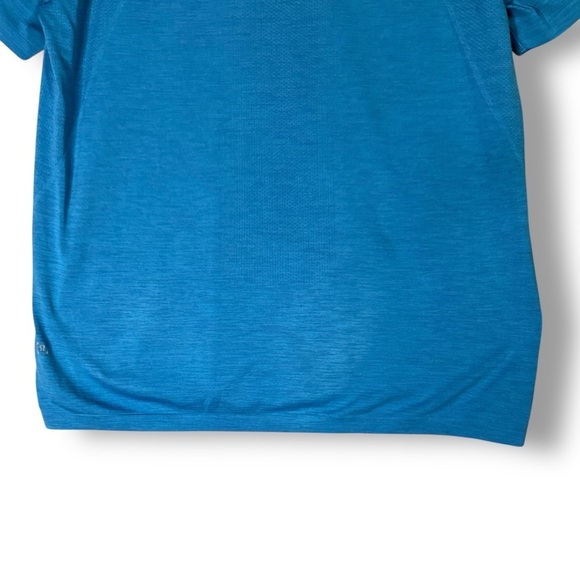 Lululemon Metal Vent Tech Surge Shirt XXL Short Sleeve Baltic Blue Athletic Gym - Picture 11 of 13
